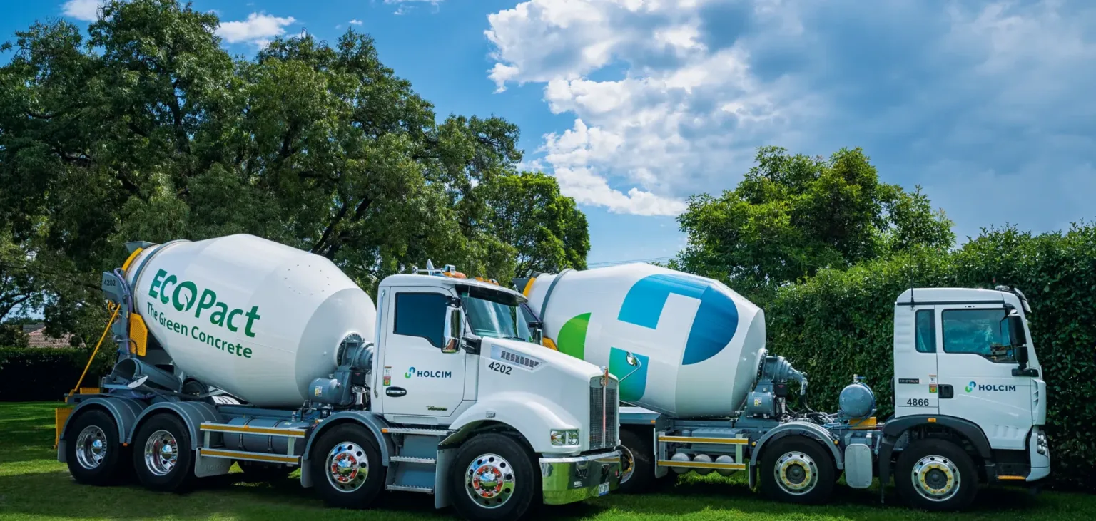 Holcim Cement trucks